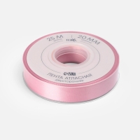 Лента атласная двухсторонняя №158 20мм*25&plusmn;1м сакура TR