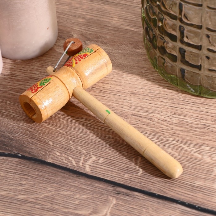 Сувенирный музыкальный инструмент &laquo;Стучалка&raquo;, 18&times;9&times;3 см