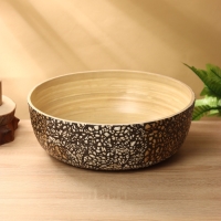 Салатник 35х35х12 см, бамбук