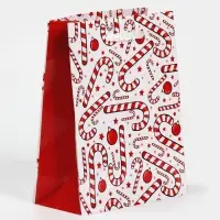 Пакет подарочный новогодний ламинированный &laquo;Зимняя история&raquo;, S 12 х 15 х 5.5 см