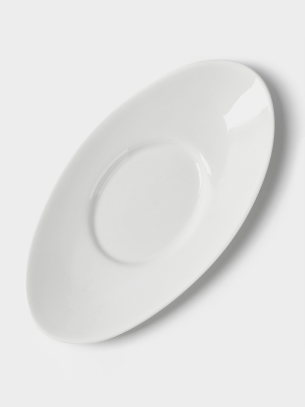 Блюдце овальное к соуснику 100 мл