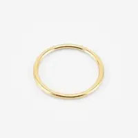 Кольцо для бретелей, металлическое, 15 мм, 20 шт., цвет золотой