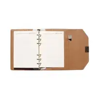 Органайзер на кольцах, C6, с клапаном, 80л, линия, к/зам, Бежевый