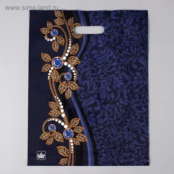 Пакет &laquo;Винтаж NEW&raquo;, полиэтиленовый с вырубной ручкой, 60 мкм 40&times;31 см