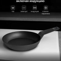 Сковорода 26 см Graphit-26F антипригарная для индукции