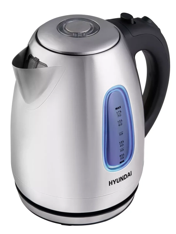 Чайник HYK-S2402 1,7л 2200Вт серебристый (металл)