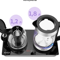 Чайный набор КТ-6650 чайник электрический - 3 л