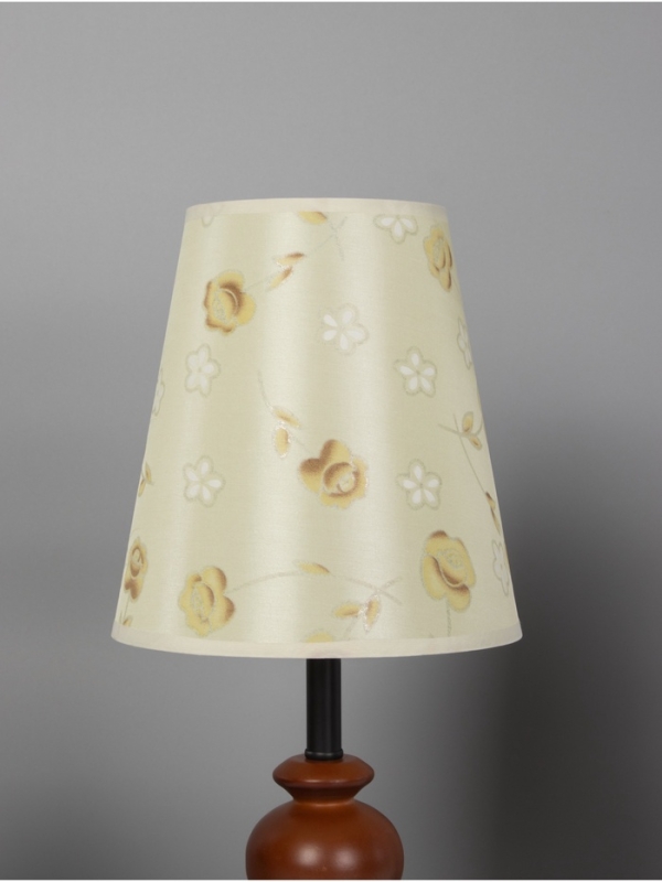 Лампа настольная BayerLux ЭКО "Сол" 1х40Вт Е27 коричневый 20х20х45см