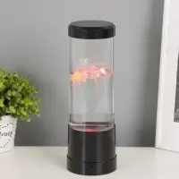 Светильник "Медузы" LED, RGB, USB, 3-5Вт, чёрный 9х9х25,5 см