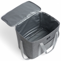 Термосумка для еды и продуктов 37 л, сумка холодильник, 43 х 26.5 х 33 см, толщина 5 мм