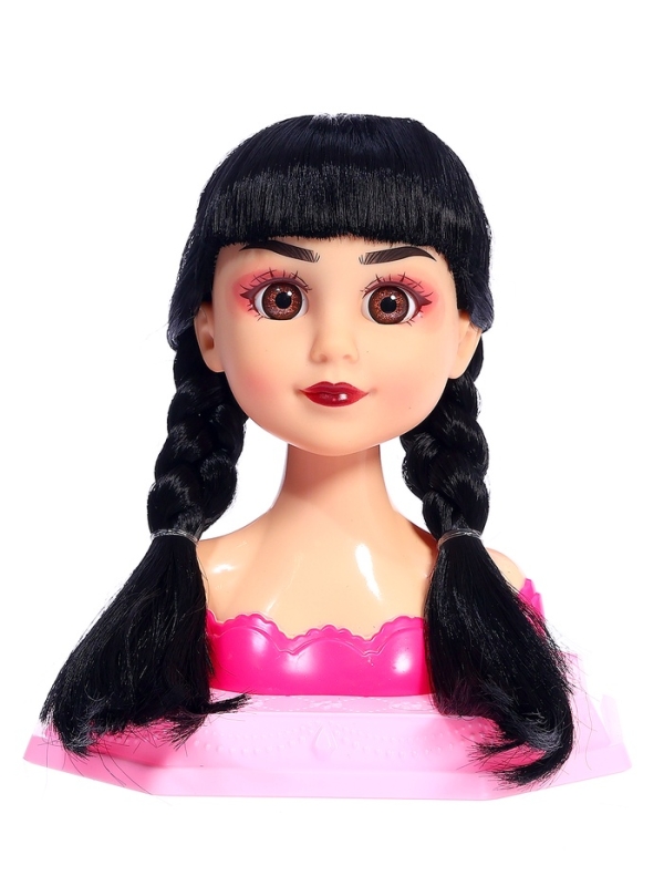 HAPPY VALLEY Игровой набор кукла-манекен "Студия красоты" с аксессуарами, темная девочка