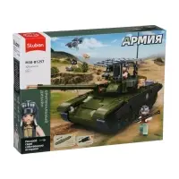 Конструктор Армия СВО "Танк Царь мангал", 326 деталей