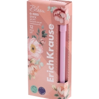 Ручка гелевая ErichKrause G-Reed Stick Pastel Bloom, 0.38мм, синяя