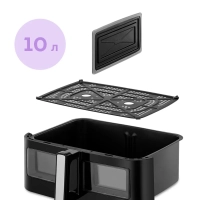 Аэрогриль фритюрница электрическая 10 л