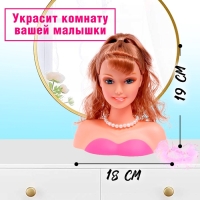 Кукла-манекен для создания причёсок &laquo;Модница&raquo; с аксессуарами