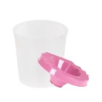 Стакан - непроливайка для рисования Calligrata &laquo;Прованс&raquo;, 200 мл, пастельный МИКС