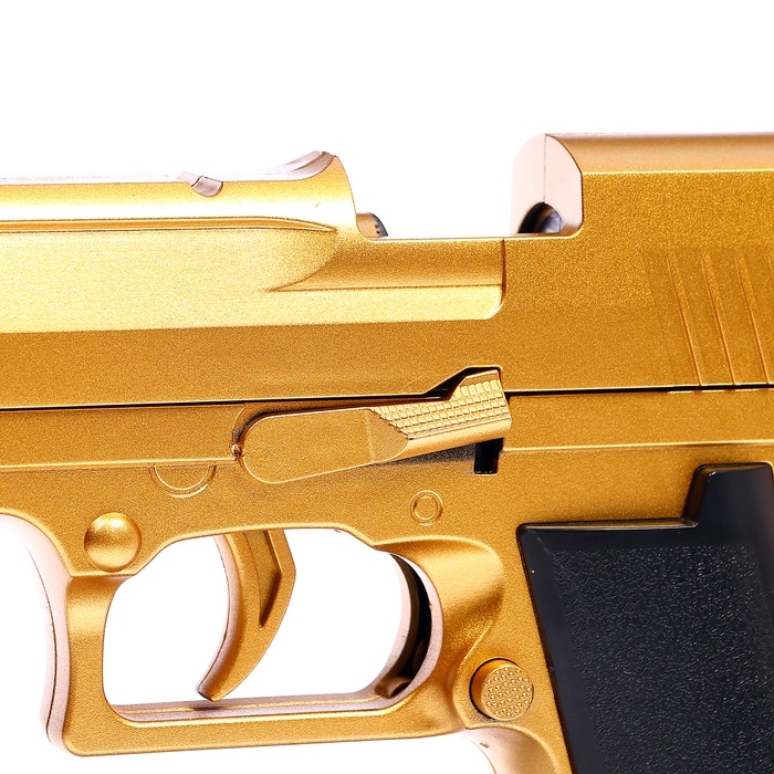 Пистолет детский «Дигл», стреляет мягкими пулями, вылетают гильзы, автоматическая перезарядка Пистолет детский «Дигл», стреляет мягкими пулями, вылетают гильзы, автоматическая перезарядка