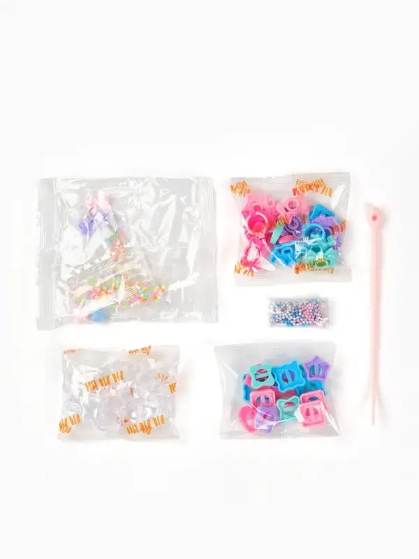 Набор детский "Выбражулька" 73в1 волшебная книга для создания украшений, кольца, брелоки