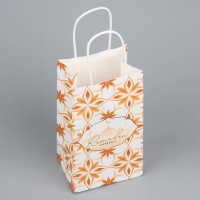 Пакет подарочный крафтовый &laquo;Рамадан&raquo; , Ramadan kareem, 12 х 21 х 9 см