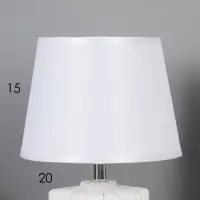 Лампа настольная &laquo;Луминель&raquo; E14, 1х40Вт, белый, RISALUX