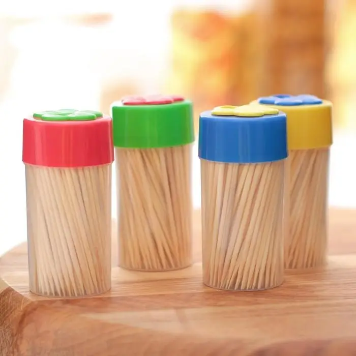 Зубочистки &laquo;Цветок&raquo;, 150 шт., МИКС