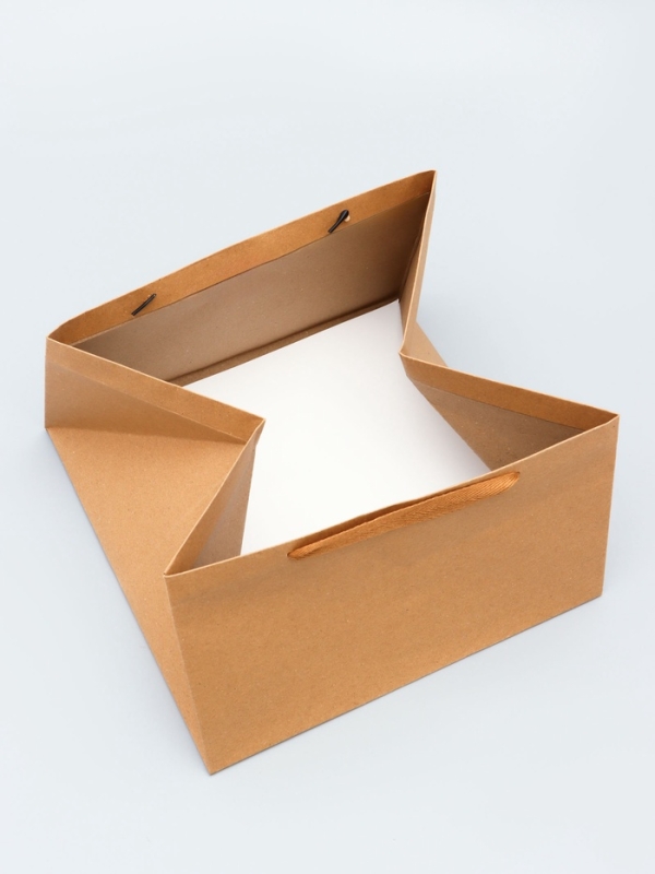 Пакет для торта, с широким дном 30 х 30 х 17,5 см, крафт