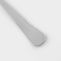 Ложка столовая &laquo;Росинка&raquo;, длина 19,5 см, толщина 1,8 мм, цвет серебряный