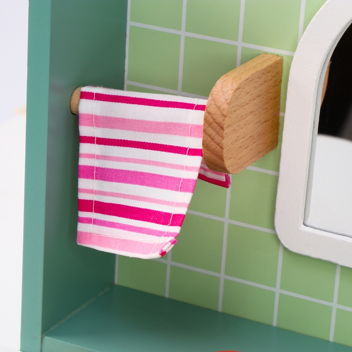 Игровой деревянный набор &laquo;Умывальник&raquo; 26,5 &times; 25,5 &times; 33,5 см