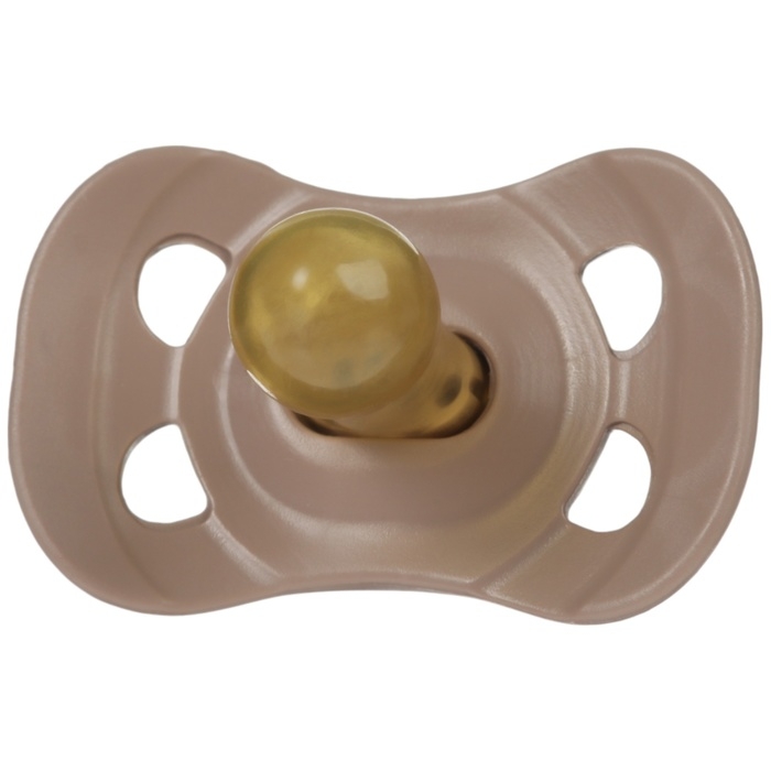 Соска - пустышка латексная классическая &laquo;Мишка&raquo;, от 0 мес., цвет коричнеый