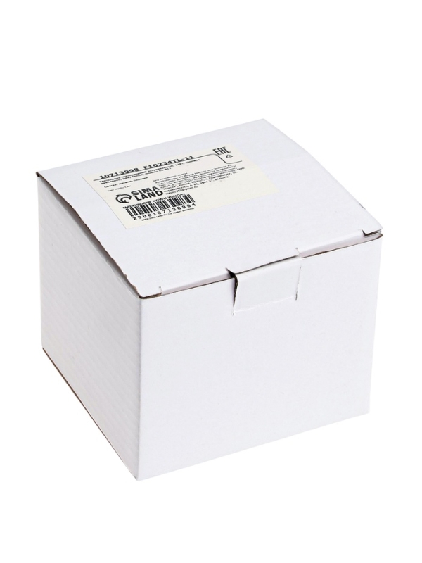 Светильник светодиодный встраиваемый, 12Вт, 4000К, с драйвером, D65, белый