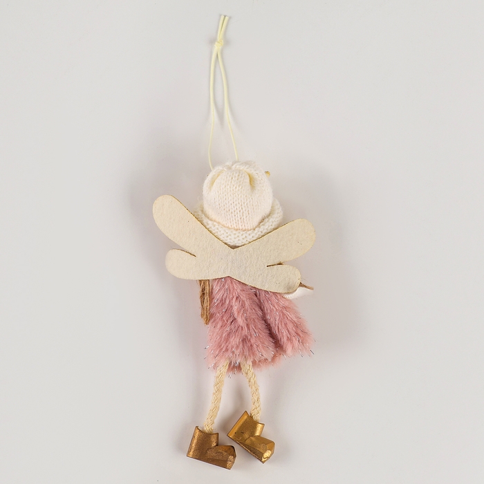 Новый год! Ёлочное украшение кукла &laquo;Фея&raquo;, в шапке с шарфом