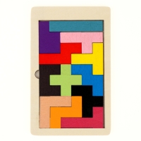 Головоломка &laquo;Тетрис&raquo;, мини, 10&times;16&times;0,6 см