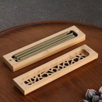 Набор благовоний с подставкой "Воздух", коричневый