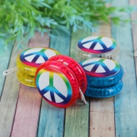 Йо-Йо &laquo;Мир&raquo;, световой, цвета МИКС