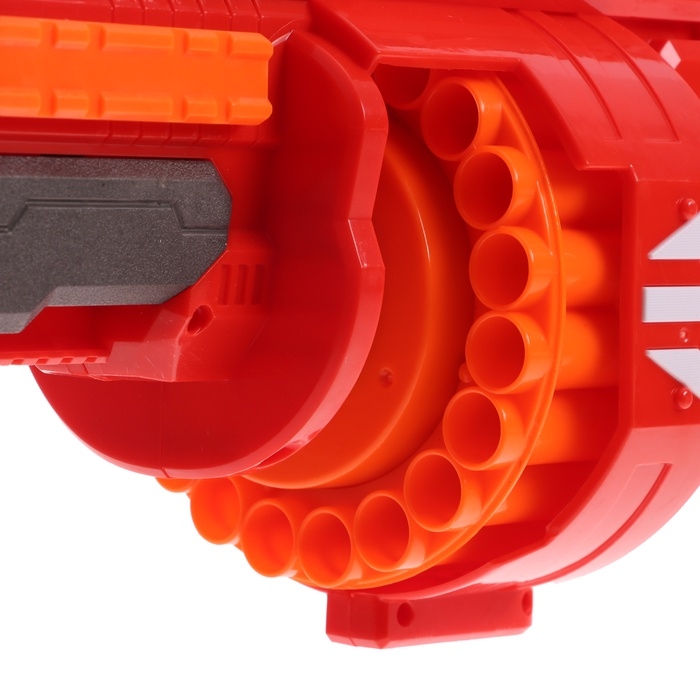 Бластер &laquo;Огненный&raquo;, стреляет мягкими пулями, работает на батарейках