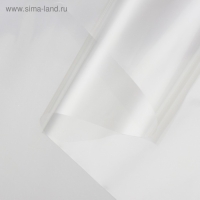 Плёнка для цветов прозрачная 1 х 5,5 м, 200 г, 40 мкм