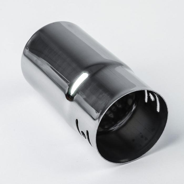 Насадка на глушитель 120&times;58 мм, посадочный 58 мм