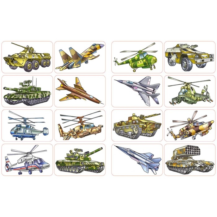 Раскраска &laquo;Hаклей и раскрась. Военная техника России&raquo;