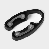 Набор для вина в кейсе Доляна &laquo;Бутылка&raquo;, 5 предметов: пробка, кольцо, каплеуловитель, штопор, нож для срезания фольги