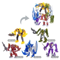 Робот &laquo;Динобот&raquo;, трансформируется, 5 видов, собирается в 1 робота