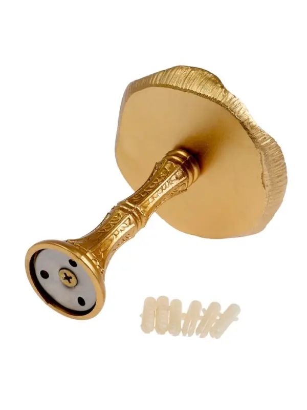 Крючок для штор CAPPIO KS036, d=9.5 мм, цвет золото, 2 шт