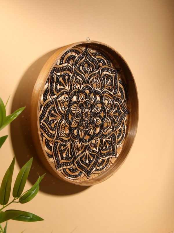 Панно настенное 34 см, бамбук