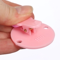 Держатель для соски - пустышки &laquo;Любимая доченька&raquo;, на цепочке, цвет розовый