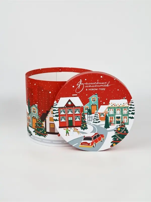 Набор подарочных коробок  5 в 1 &laquo;Город&raquo;, 13  х 14&ndash; 19.5  х 22 см