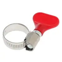 Хомут с &laquo;барашком&raquo; ZEIN engr, диаметр 13-19 мм, ширина 9 мм, нержавеющая сталь