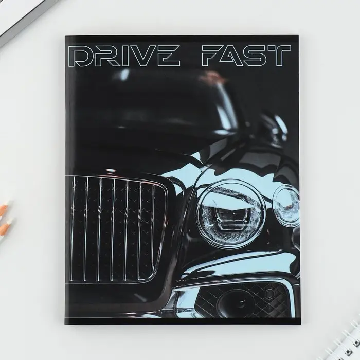 Тетрадь в клетку, 48 л., А5, на скрепке, блок №2 &laquo;Машины&raquo; МИКС