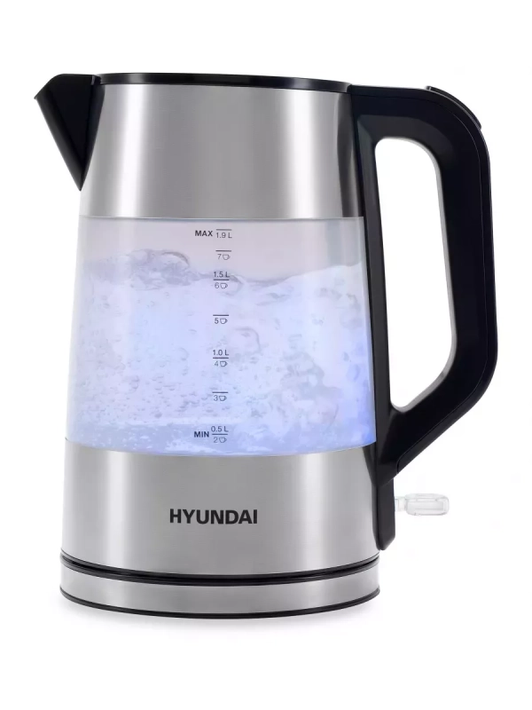 Чайник HYK-P4026 1,9л 2200Вт черный (пластик)