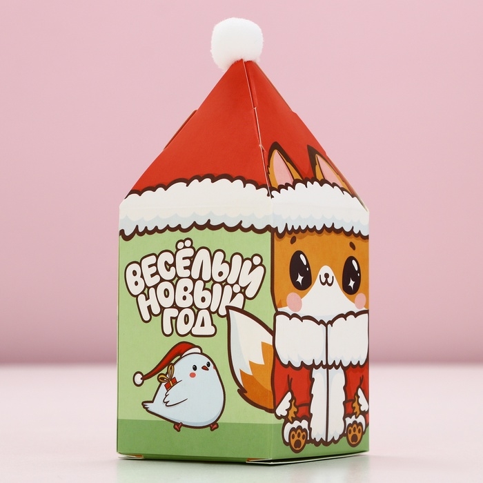 Соль для ванны &laquo;Весёлый Новый Год&raquo;, 200 г, аромат сочного цитруса, ЧИСТОЕ СЧАСТЬЕ