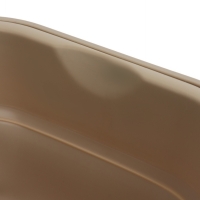 Корзина - столик Maclay 2 в 1, складная, 47 х 28,5 х 23,5 см, стол 45 х 28 х 16 см, бежевая