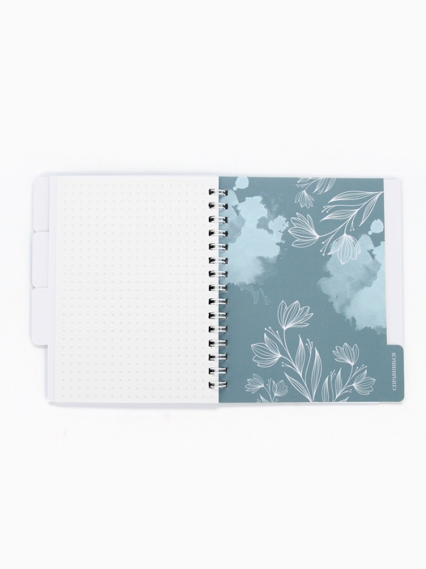 Блокнот с разделителями А6, 48 листов "Мир начинается с тебя"